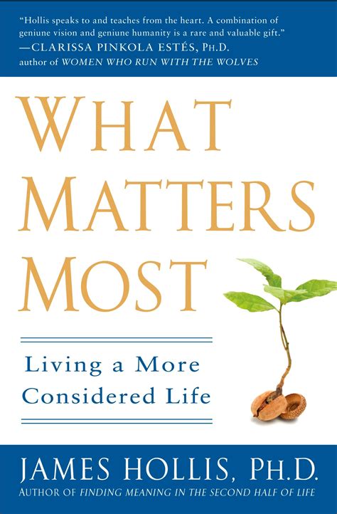 what matters most book